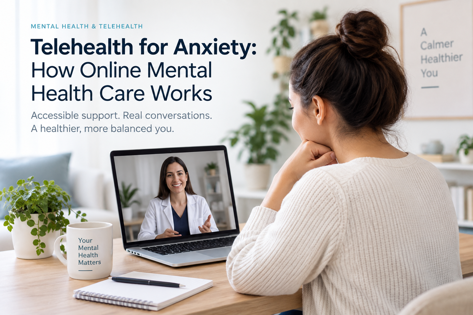 Telehealth for Anxiety: How Online Mental Health Care Works