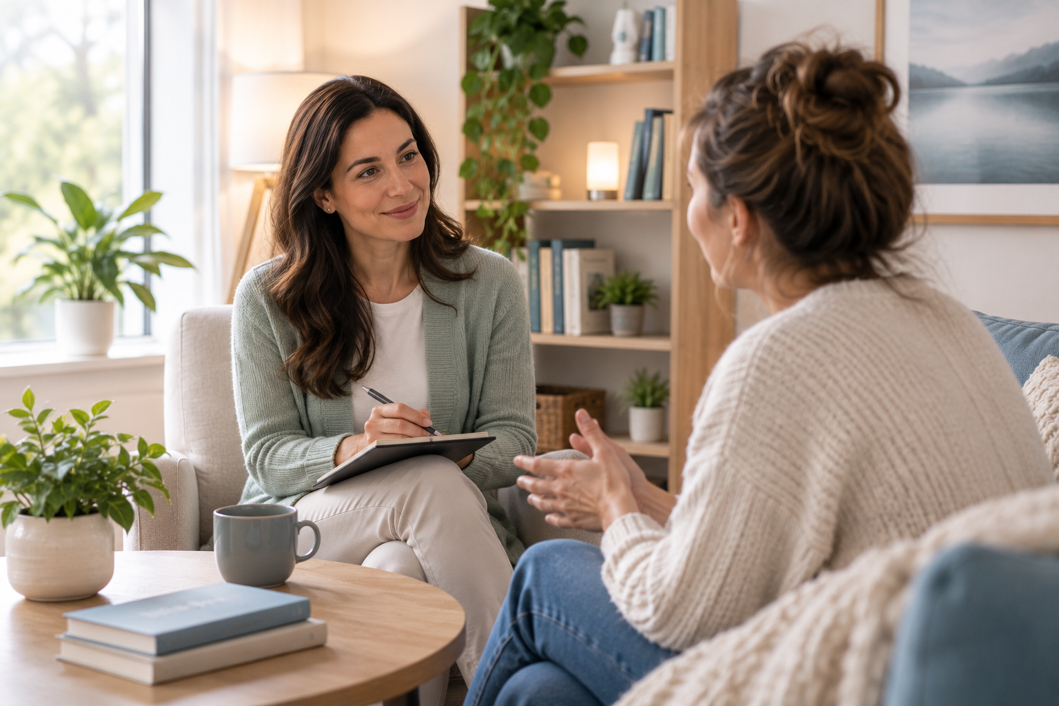 Supportive mental health consultation for anxiety