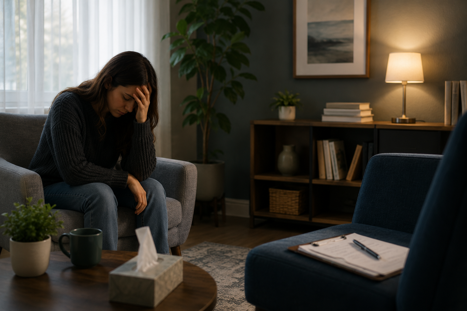 Virtual depression consultation
