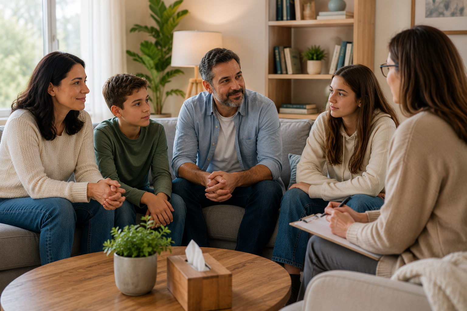 Family counseling and relationship support
