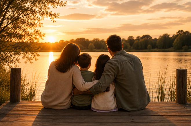 Family counseling session with a therapist